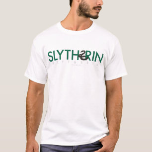 T-shirt Harry Potter Logotipo do Orgulho da Casa Slyther