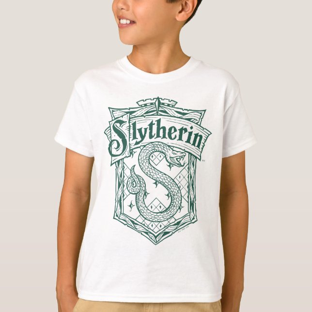 T-Shirt HARRY POTTER™ SLYTHERIN™ Crest (Frente)