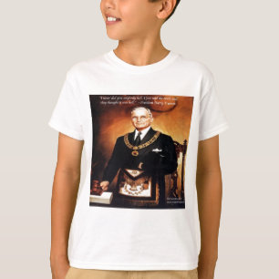 T-shirt Harry Truman "Não deu a eles o inferno" citação