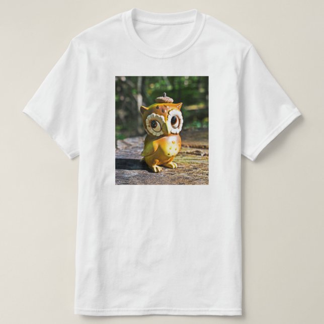 T-shirt Harvey, a Coruja III (Frente do Design)