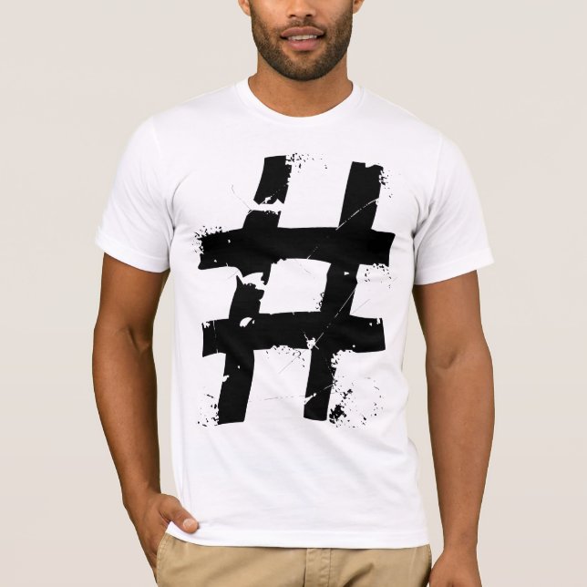 T-SHIRT HASHTAG (Frente)