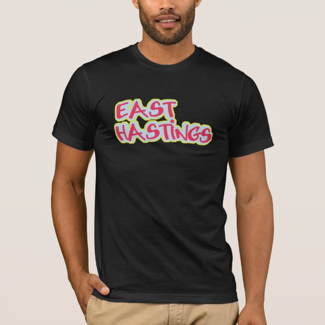 T-shirt Hastings do leste (Frente)