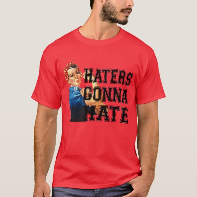 T-shirt Hater Vai Odiar (Frente)