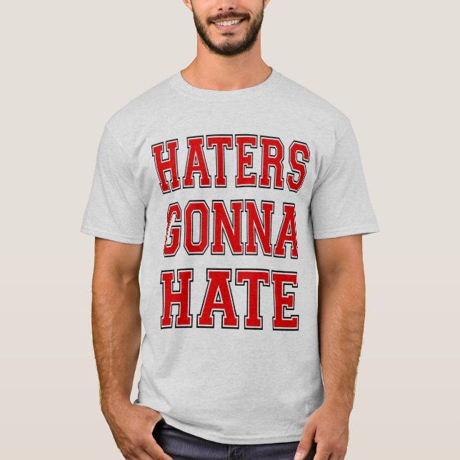 T-shirt Hater Vai Odiar (Frente)