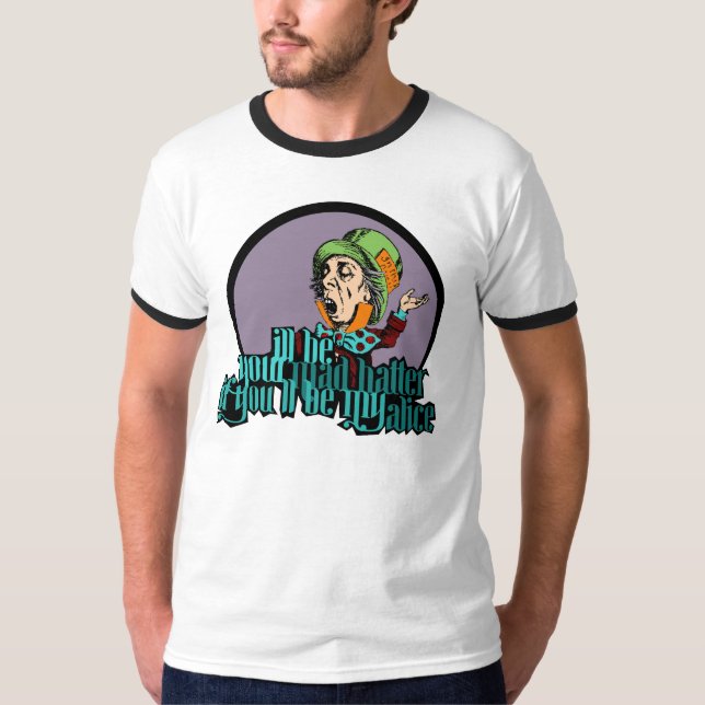 T-shirt hatter louco (Frente)