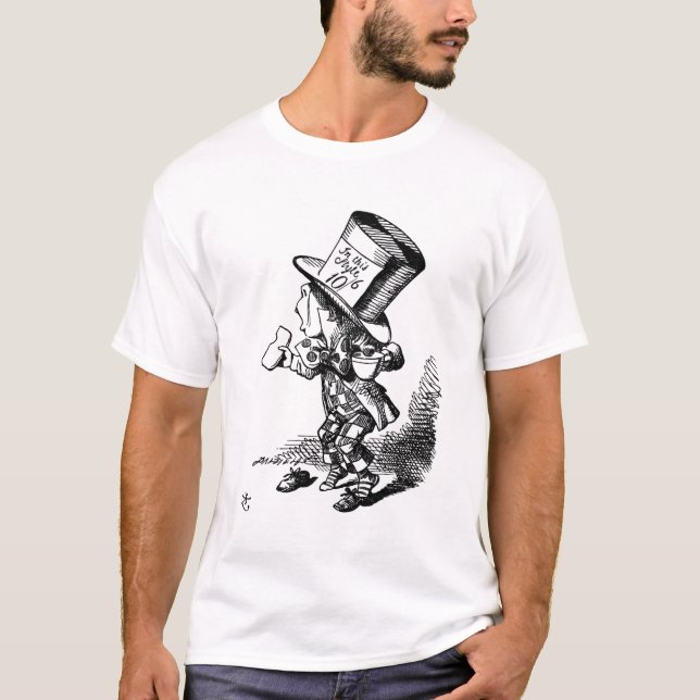 T-shirt Hatter louco (Frente)