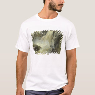 T-shirt Haugfoss em Noruega, 1827