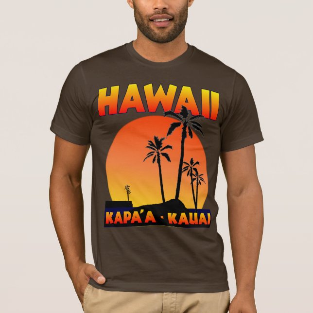 T-shirt Havaí - Kapaa - Kauai (Frente)