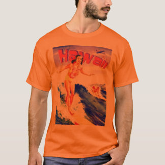 T-shirt Havaí retro