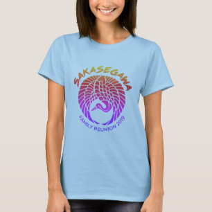 T-shirt havaiano de Sakasegawa - tintura do laço