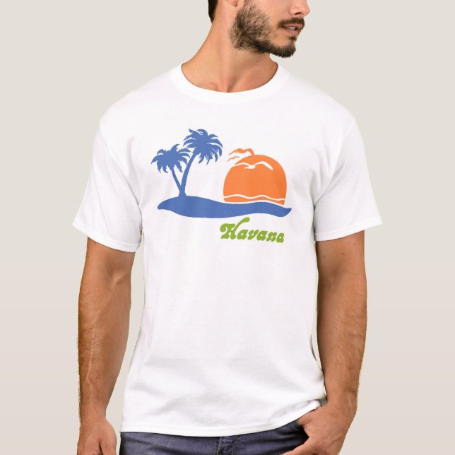 T-shirt Havana Cuba (Frente)