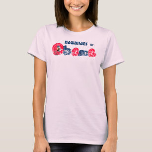 T-shirt Hawaiian do presidente Obama 2012