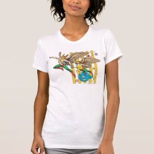 T-shirt Hawkman e Hawkgirl