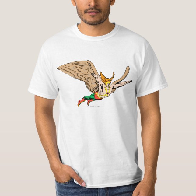 T-shirt Hawkman Flies (Frente)