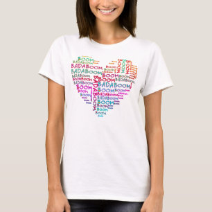 T-shirt Heart Badaboom