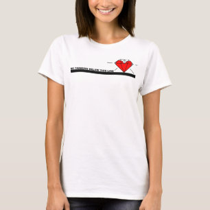 T-shirt Heartline da mente