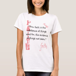 T-shirt Hebraico 11:1