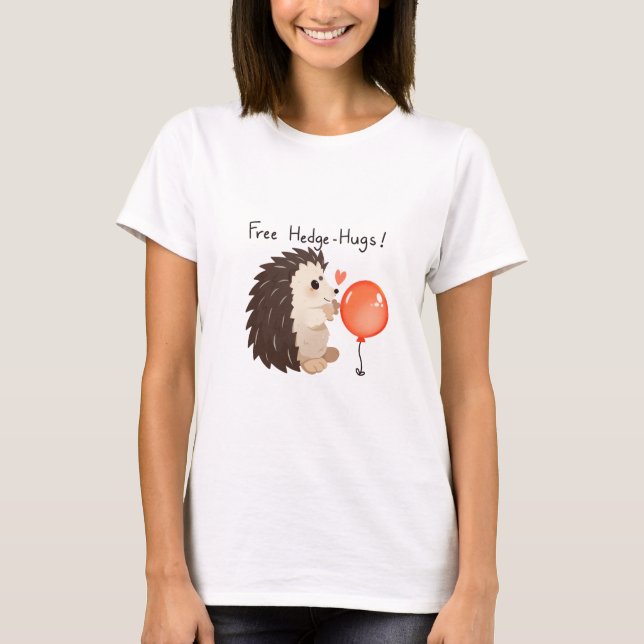 T-Shirt "Hedgehog Hug" (Frente)