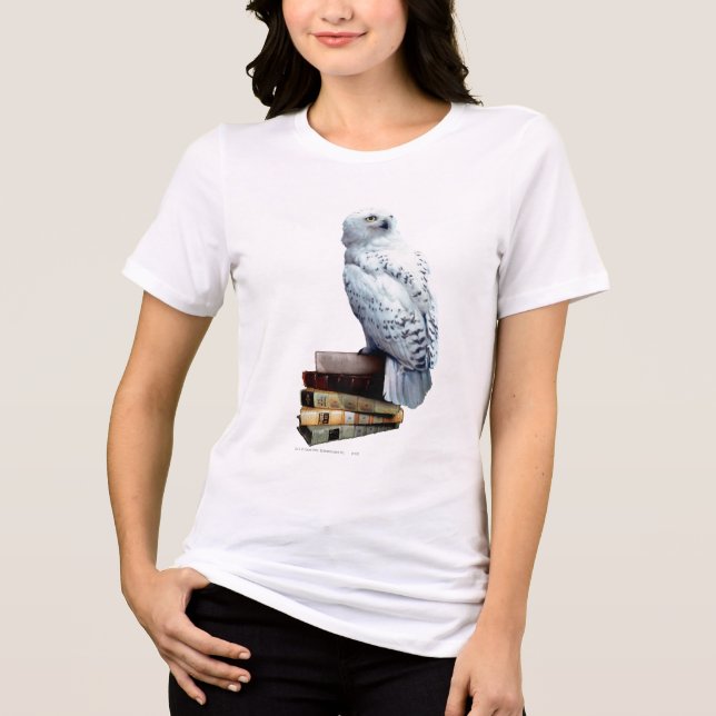 T-shirt Hedwig nos livros (Frente)