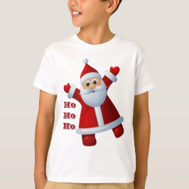 T-shirt Hei! Hei! Hei! Feliz Natal do Papai Noel