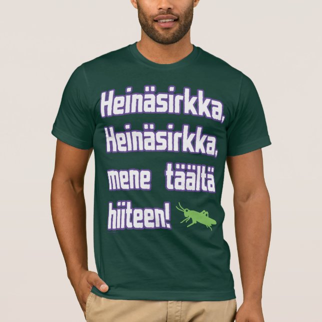T-shirt Heinasirkka - obscuridade (Frente)