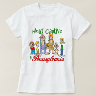 T-shirt Held Captive na Pensilvânia