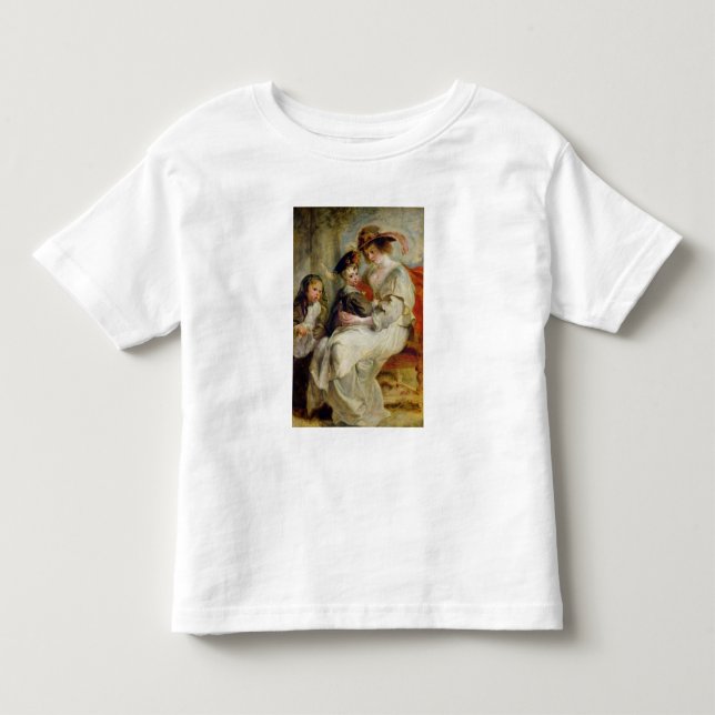 T-shirt Helene Fourment com duas crianças (Frente)