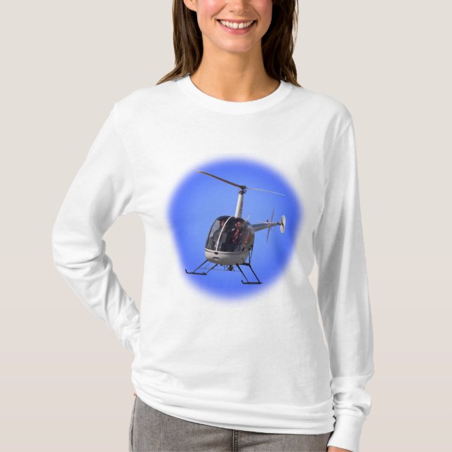T-shirt Helicopter Hoodies Legal Chopper Womens Shirts (Frente)