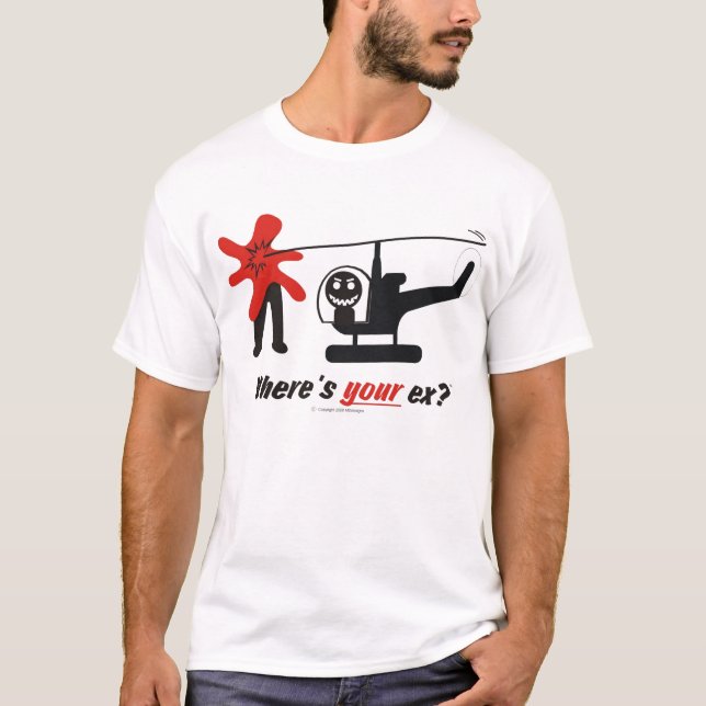 T-shirt helicóptero (Frente)