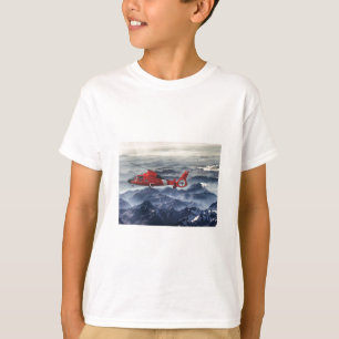 T-SHIRT HELICÓPTERO DA GUARDA COSTEIRA