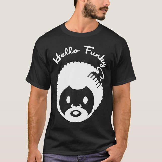 T-shirt Hello Funky (Frente)