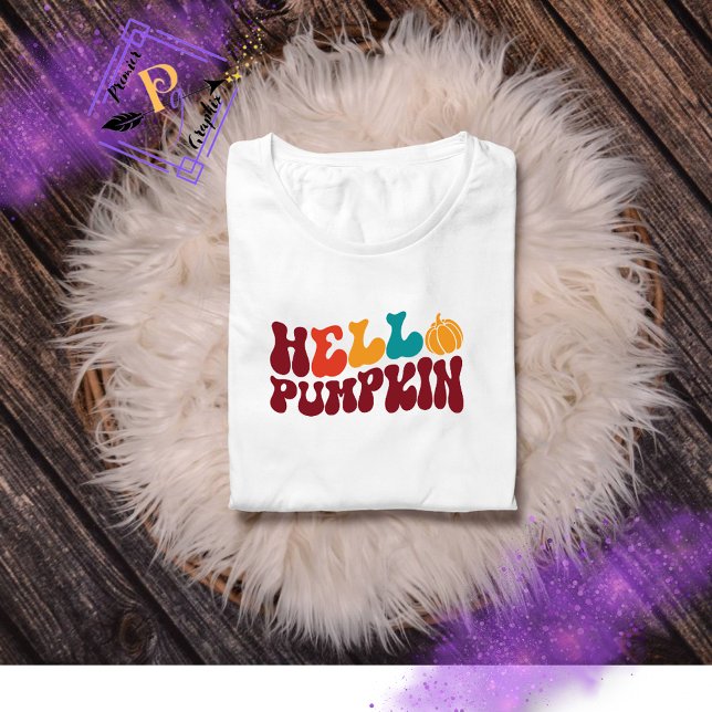 T-Shirt Hello Pumpkin (Criador carregado)