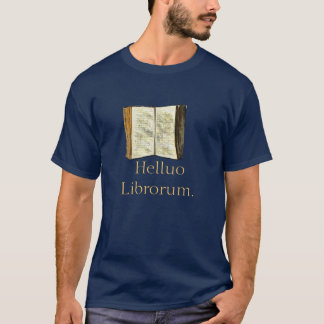 T-shirt Helluo Librorum.