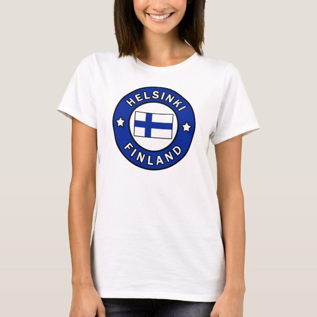 T-shirt Helsínquia Finlandia (Frente)