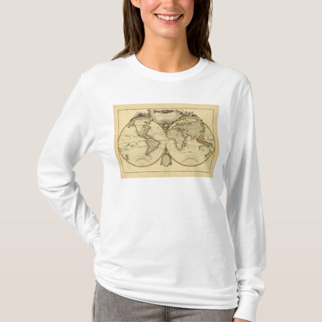 T-shirt Hemisfério dobro (Frente)