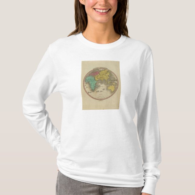 T-shirt Hemisfério oriental 15 (Frente)