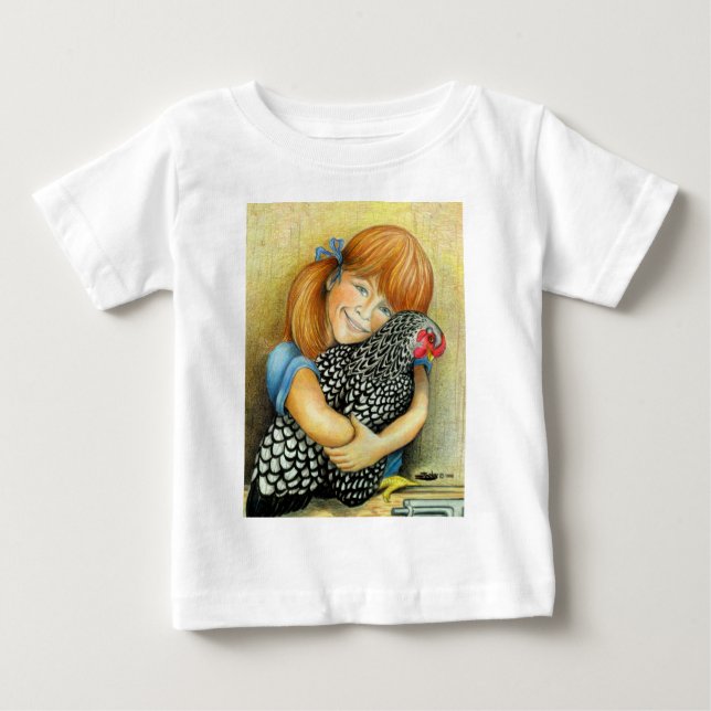 T-shirt Hen Hugger (Frente)