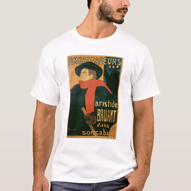 T-shirt Henri de Toulouse-Lautrec | Ambassadeurs: Aristide (Frente)