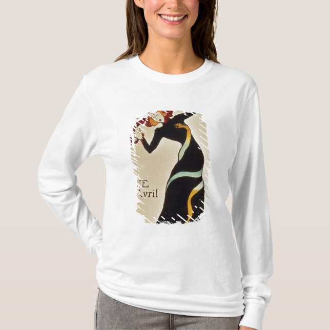 T-shirt Henri de Toulouse-Lautrec | Jane Avril 1899 (Frente)
