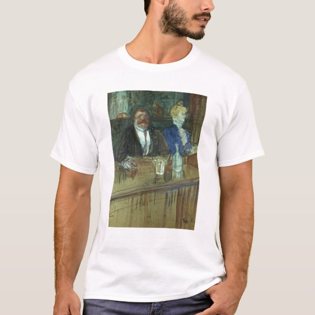 T-shirt Henri de Toulouse-Lautrec | no bar: O (Frente)