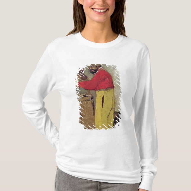 T-shirt Henri de Toulouse-Lautrec no sur de Villeneuve (Frente)