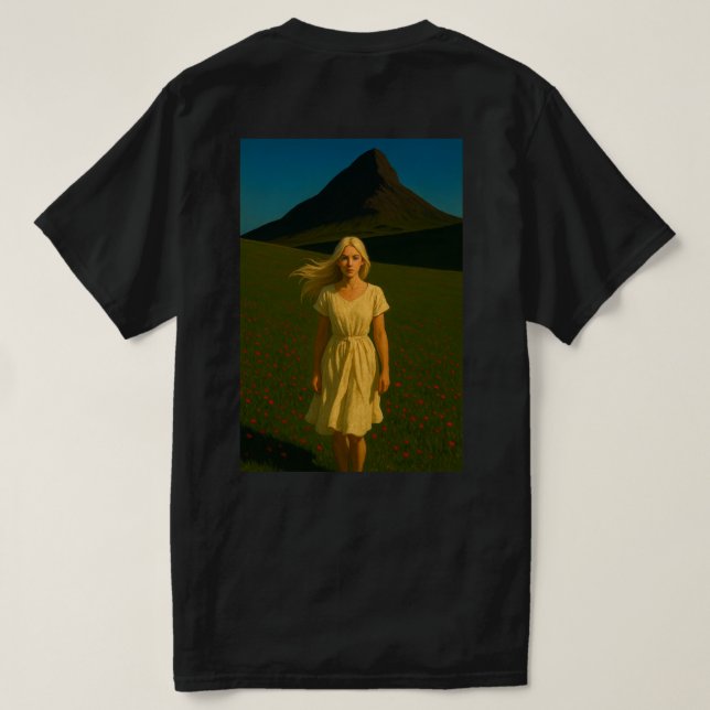 T-shirt Her with Hill (Verso do Design)