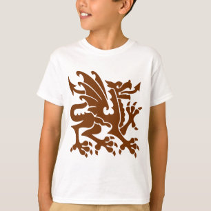 T-shirt Heraldic Dragon 01 - Noz