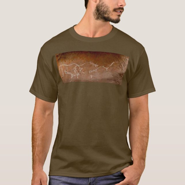T-Shirt Herd Bison Vazio (Frente)