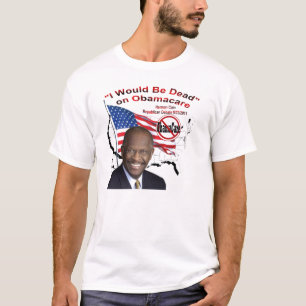 T-shirt Herman Cain 2012 - Obamanomics está ferindo
