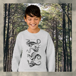 T-shirt Hermes Bird Color Long Shirt