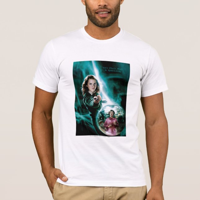 T-shirt Hermione Granger e o Professor Umbridge (Frente)