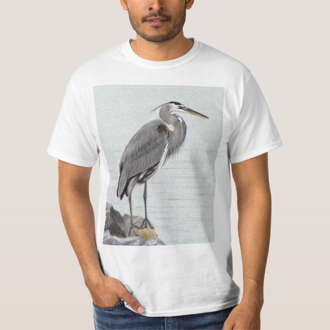 T-Shirt Heron Azul-excelente (Frente)