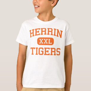 T-shirt Herrin - tigres - segundo grau - Herrin Illinois