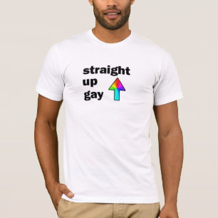 T-shirt Hetero acima do gay